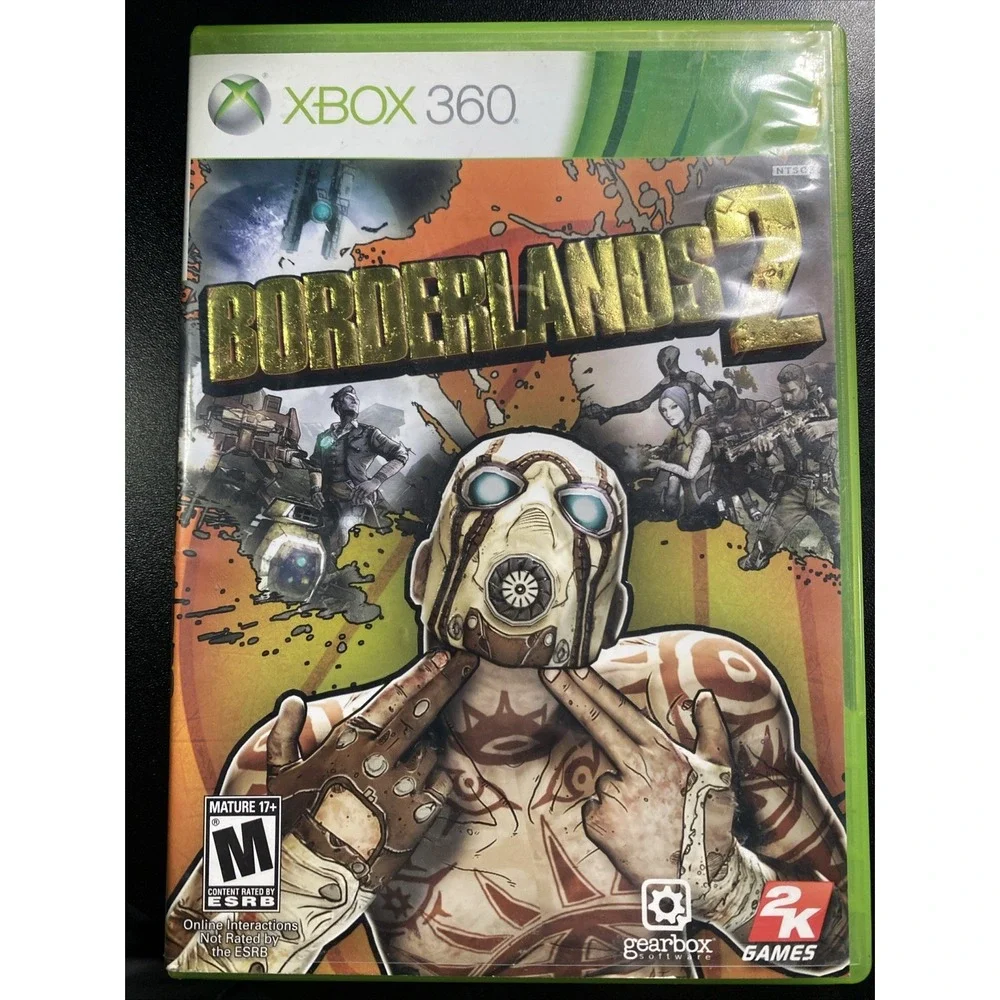 Borderlands 2 Microsoft Xbox 360 Complete with Manual